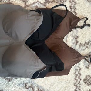 Set of Three Bralettes